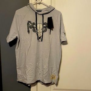 Under armor project rock hoodie tshirt